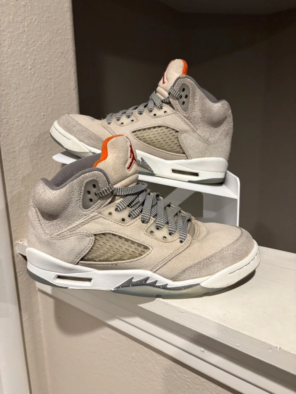 Nike Air Jordan 5 Retro SE Craft Orewood Brown Suede Size Youth 5.5Y FD9220-180